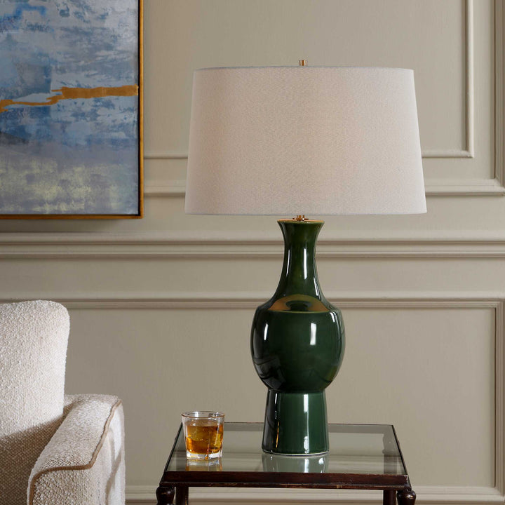 Tennille Green Table Lamp
