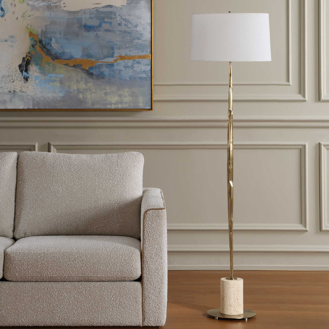 Halen Brass Floor Lamp