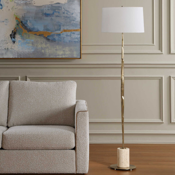 Halen Brass Floor Lamp
