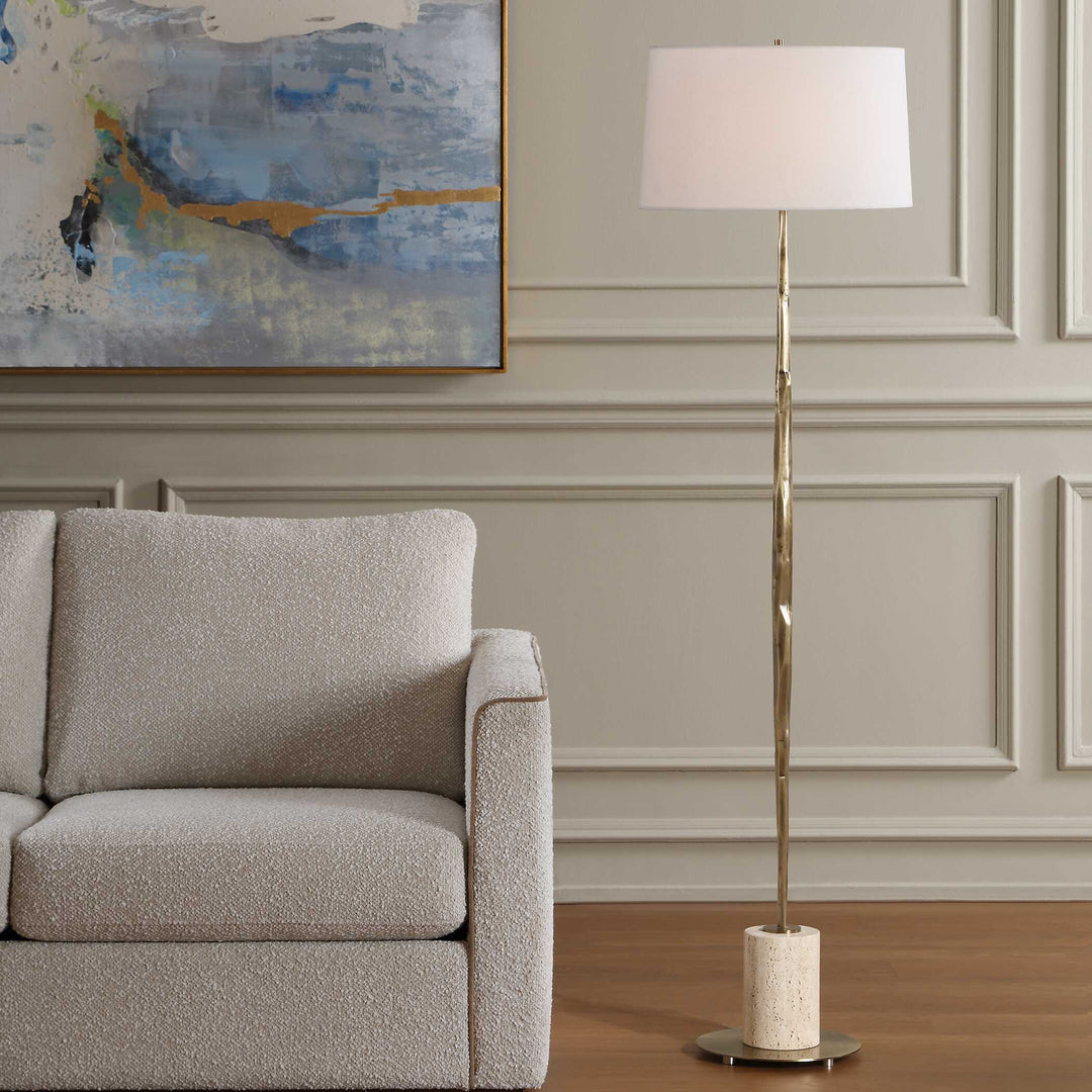 Halen Brass Floor Lamp