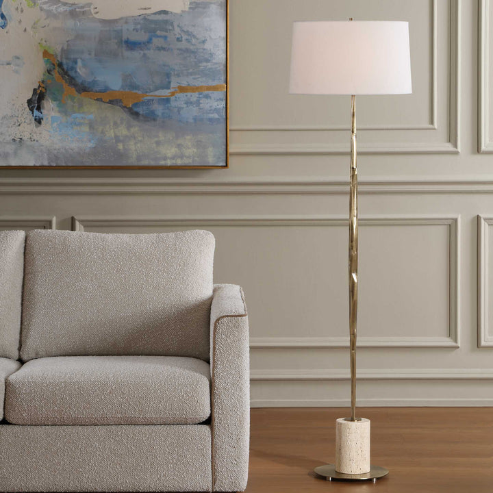 Halen Brass Floor Lamp