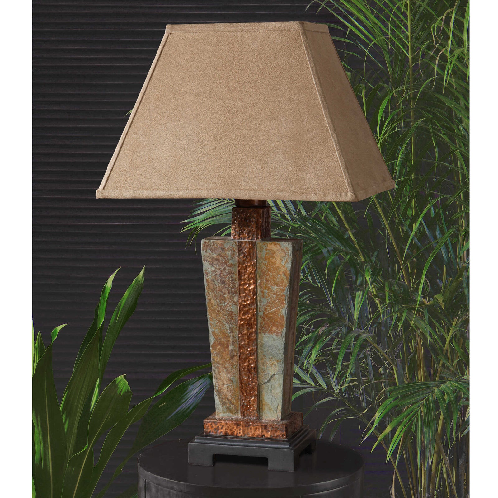American Home Furniture Uttermost Slate Accent Lamp