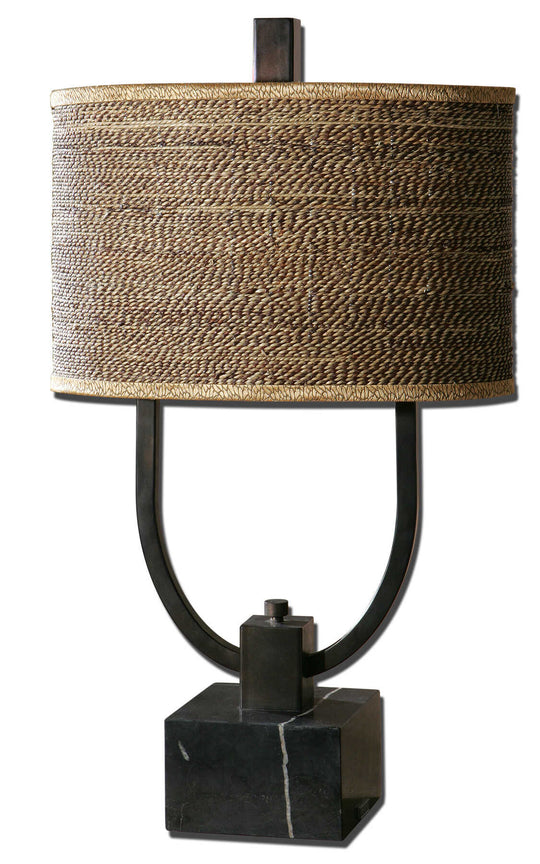 American Home Furniture Uttermost Stabina Metal Table Lamp