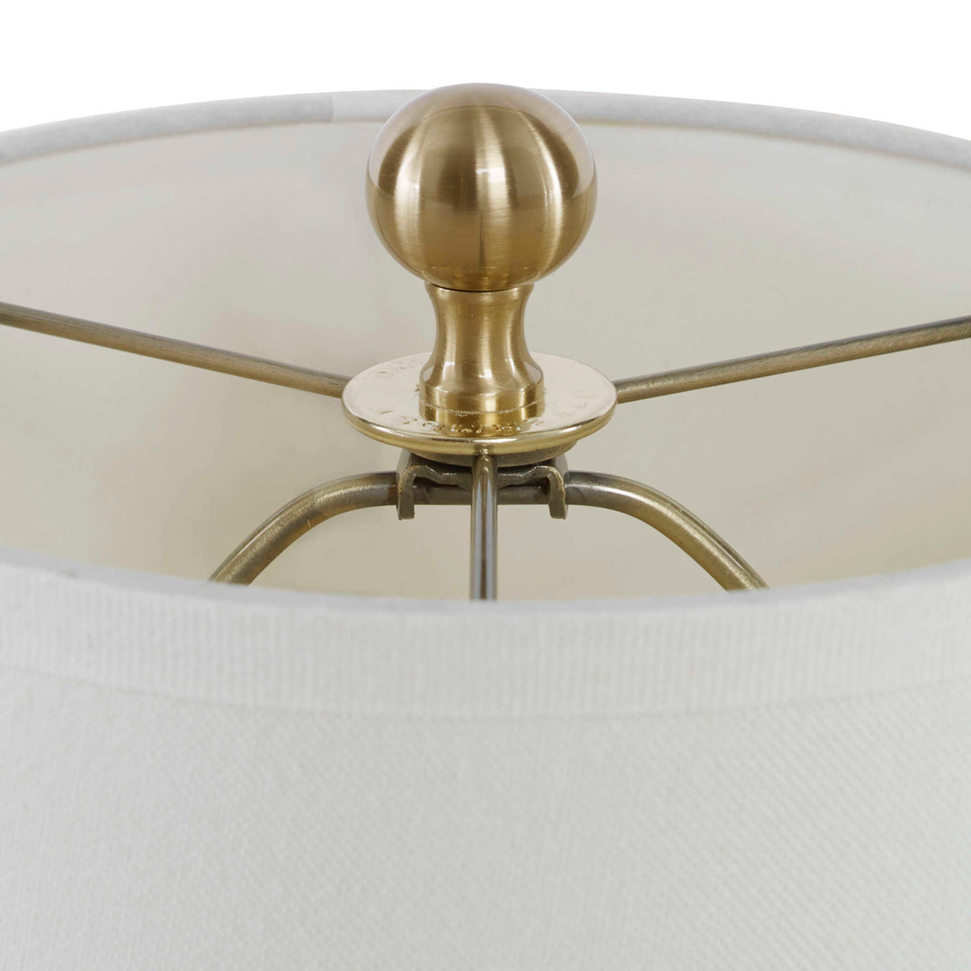 American Home Furniture Uttermost Laton Brass Buffet Lamp