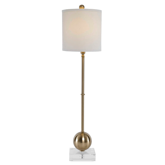 American Home Furniture Uttermost Laton Brass Buffet Lamp
