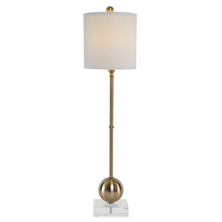 American Home Furniture Uttermost Laton Brass Buffet Lamp