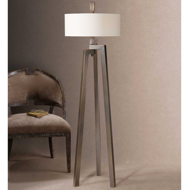 American Home Furniture Uttermost Mondovi Modern Floor Lamp