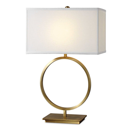 American Home Furniture Uttermost Duara Circle Table Lamp