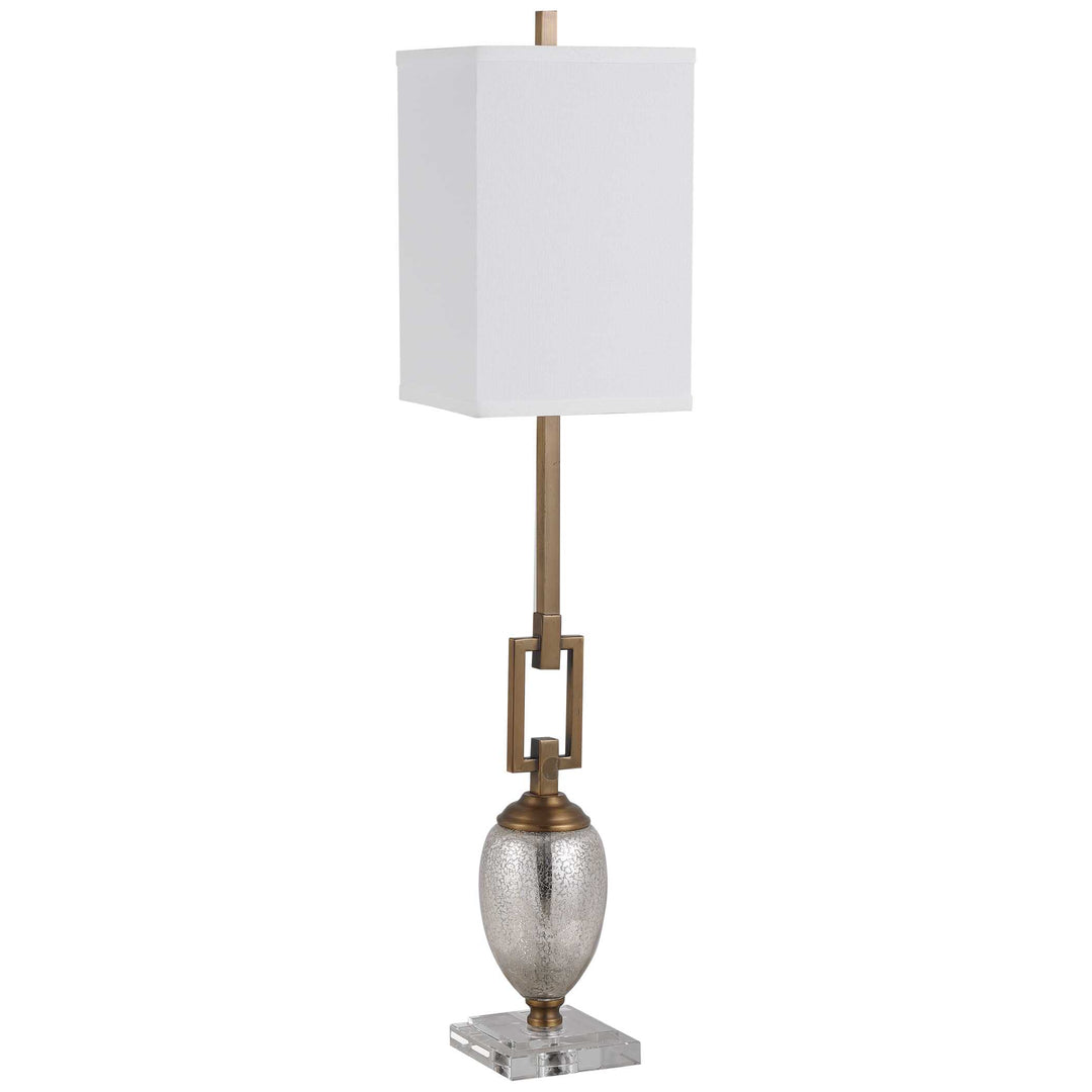 American Home Furniture Uttermost Copeland Mercury Glass Buffet Lamp