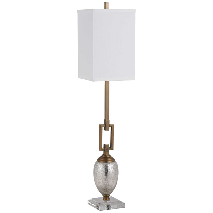 American Home Furniture Uttermost Copeland Mercury Glass Buffet Lamp
