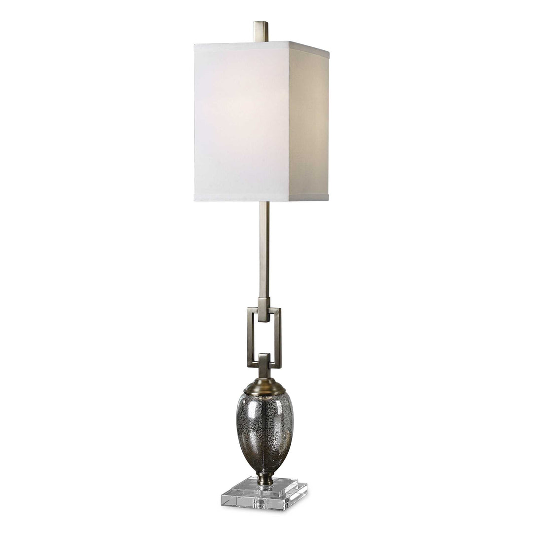American Home Furniture Uttermost Copeland Mercury Glass Buffet Lamp