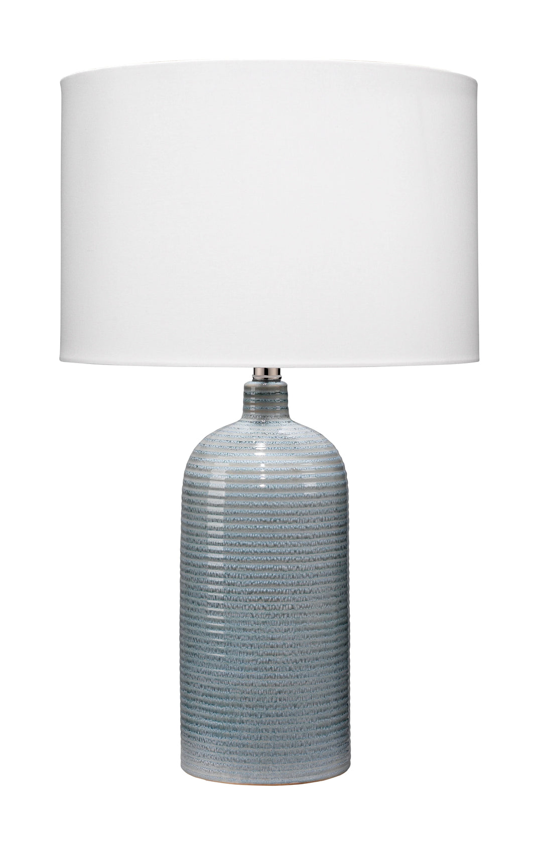 Declan Ceramic Table Lamp, Blue - AmericanHomeFurniture