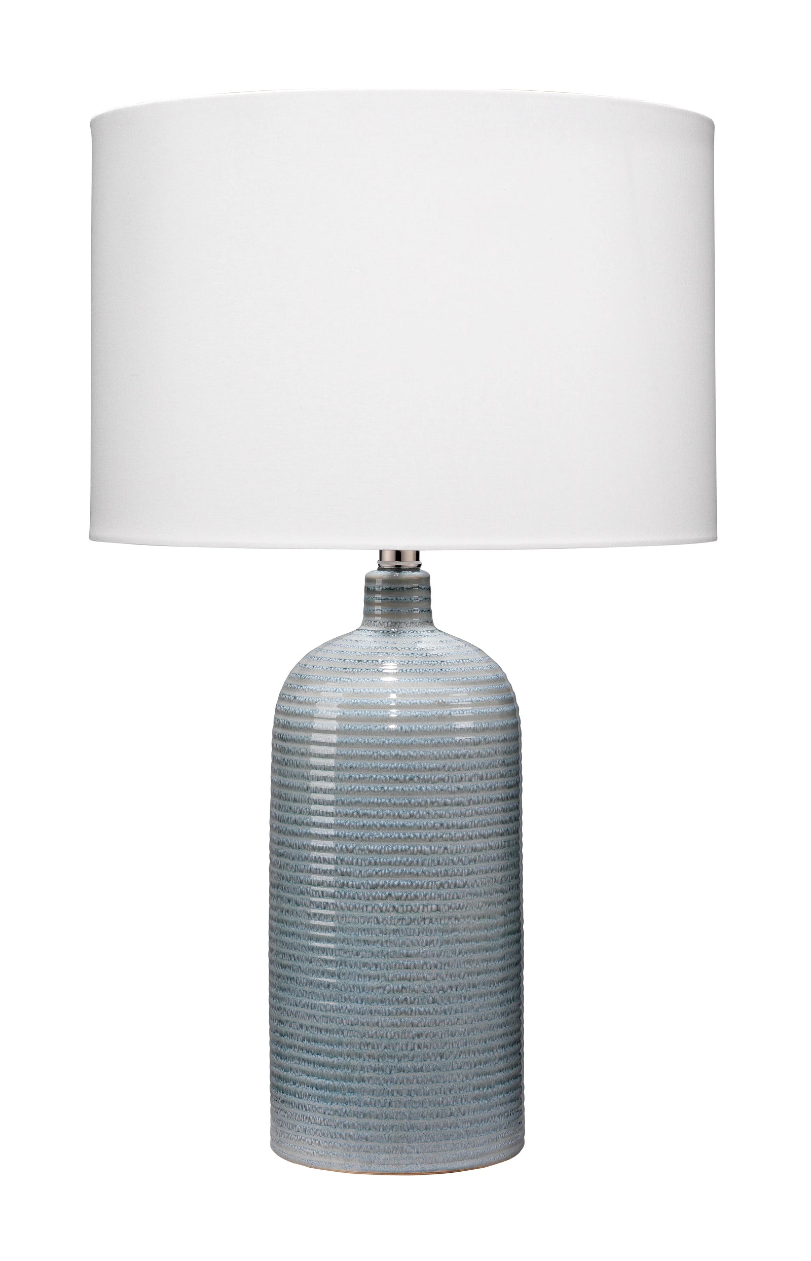 Jamie Young Declan Ceramic Table Lamp, Blue TABLE LAMPS