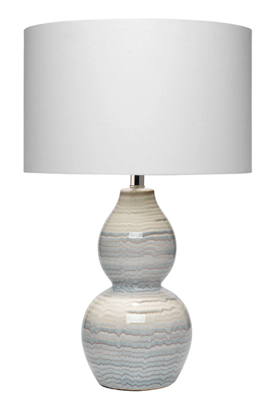 Jamie Young Catalina Ceramic Wave Table Lamp TABLE LAMPS