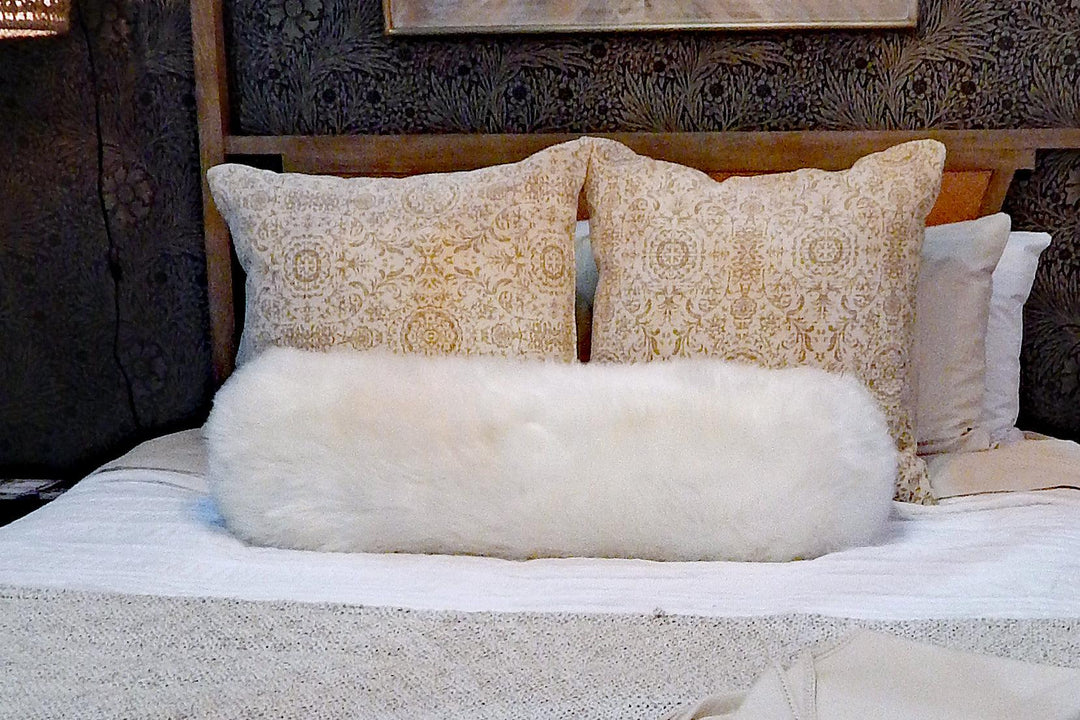 Longwool Bolster Cushion - AmericanHomeFurniture