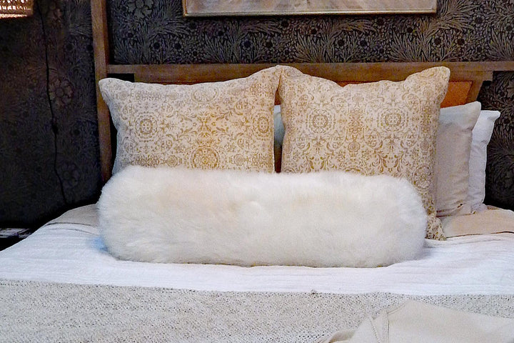 Longwool Bolster Cushion - AmericanHomeFurniture