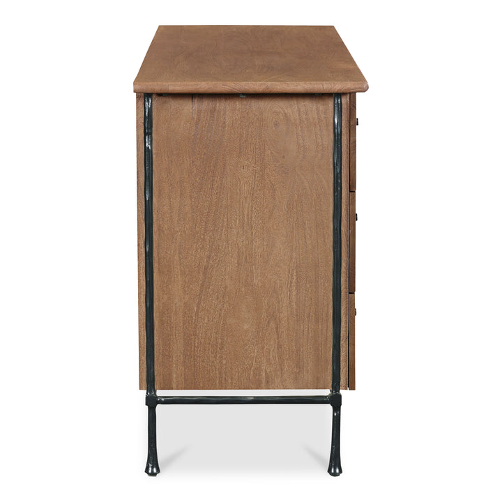 American Home Furniture Moe's Home Collection Rene 6 Drawer Dresser