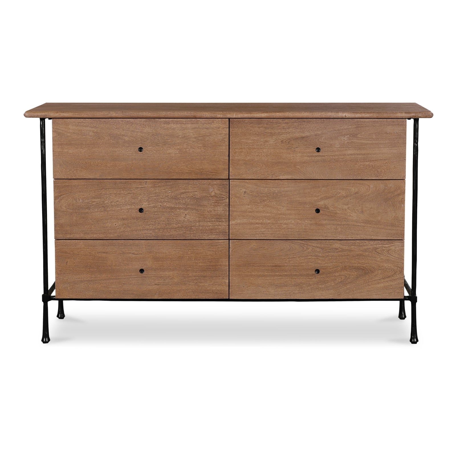 American Home Furniture Moe's Home Collection Rene 6 Drawer Dresser