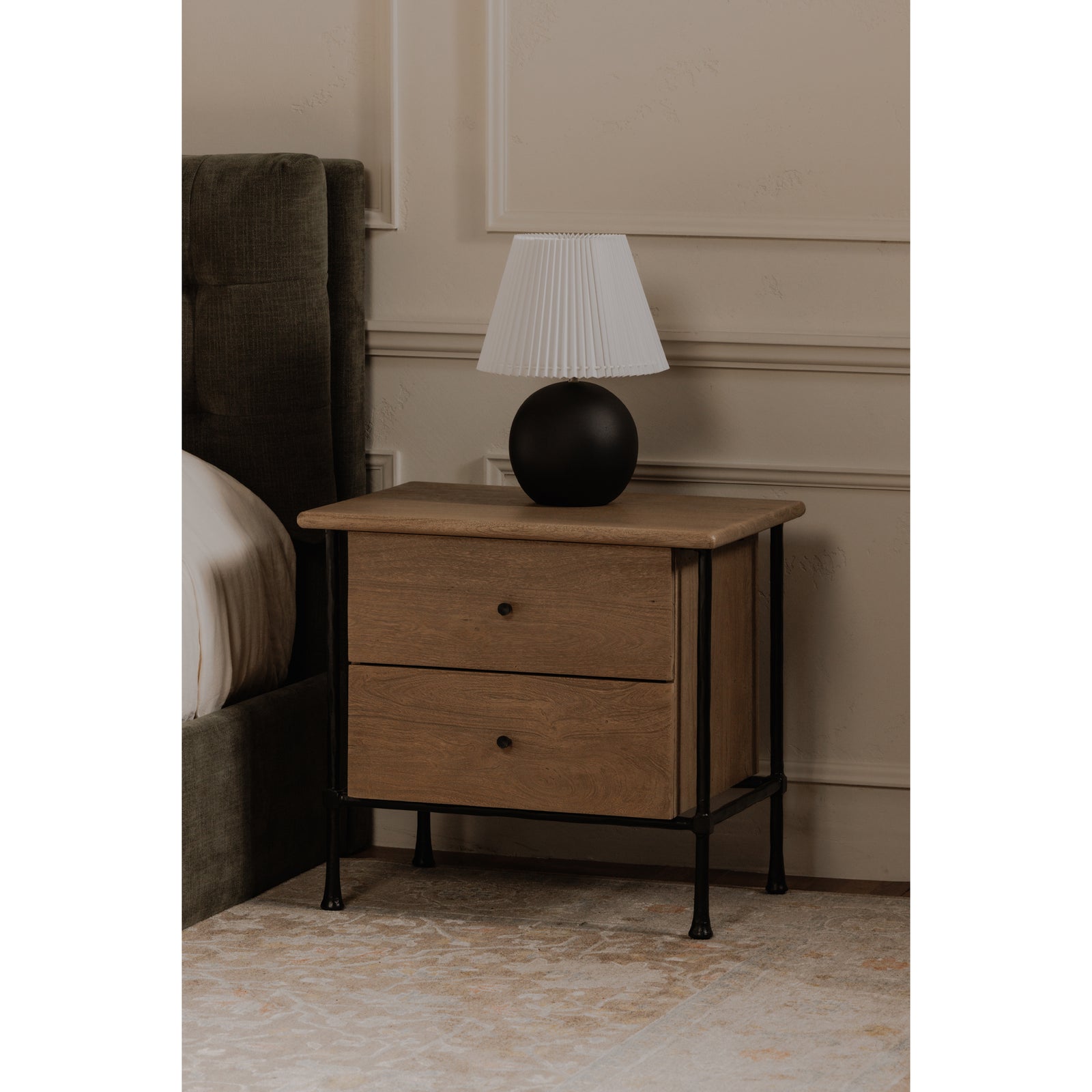 American Home Furniture Moe's Home Collection Rene Nightstand