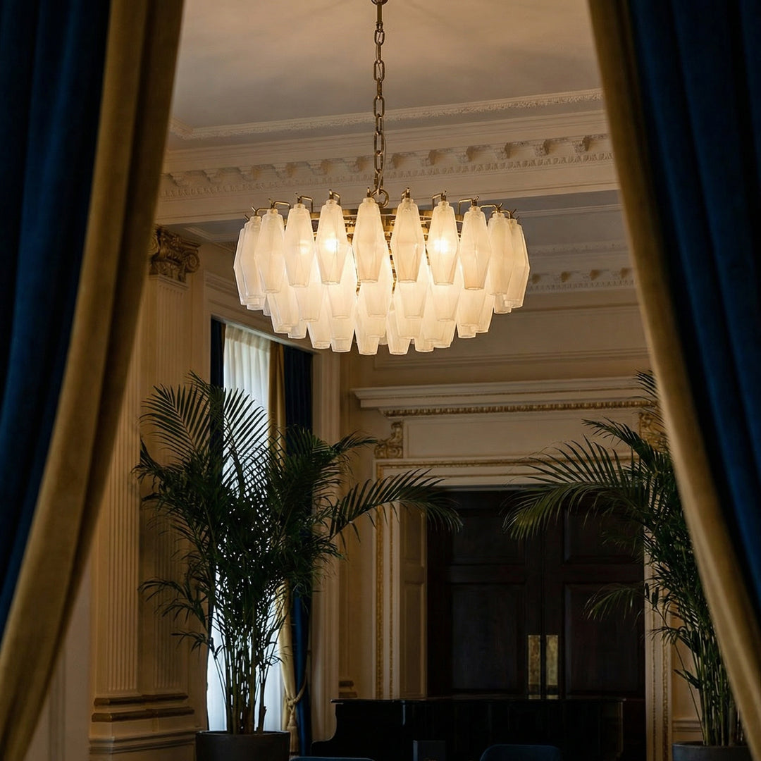 Noir - Ludmilla Chandelier, Small - LZR003