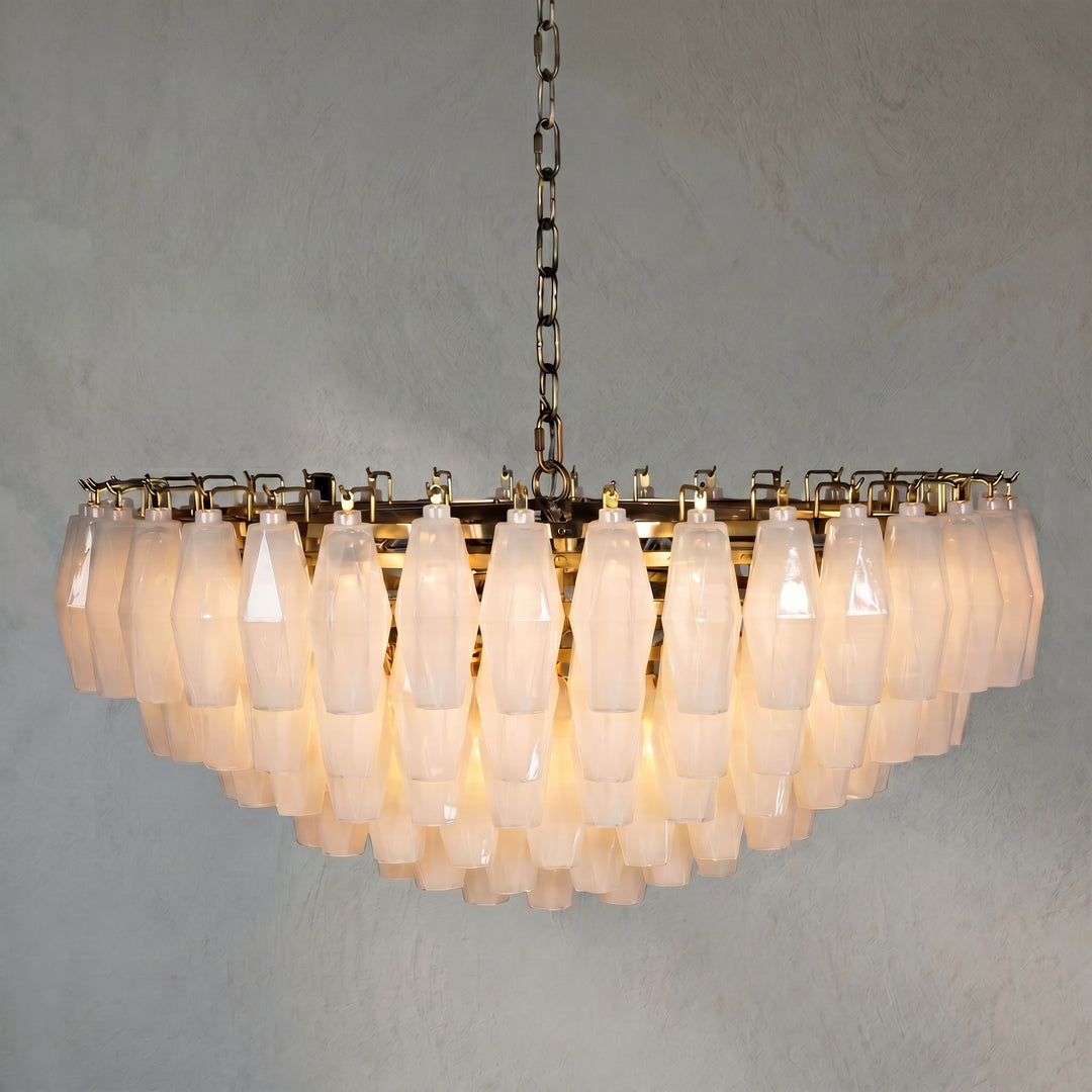 Noir - Ludmilla Chandelier, Large - LZR004