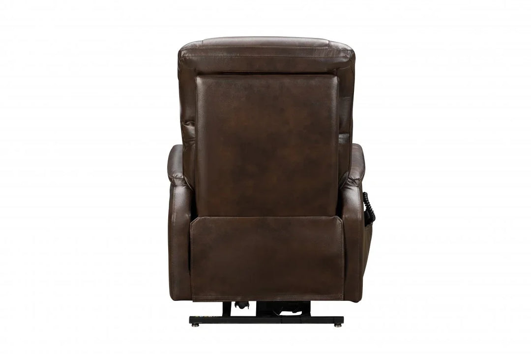Leighton Power Lift Recliner w/Power Head Rest & Power Lumbar