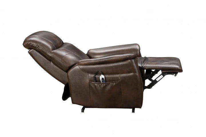 Leighton Power Lift Recliner w/Power Head Rest & Power Lumbar