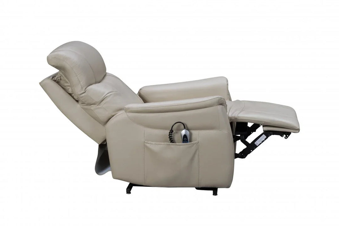Leighton Power Lift Recliner w/Power Head Rest & Power Lumbar