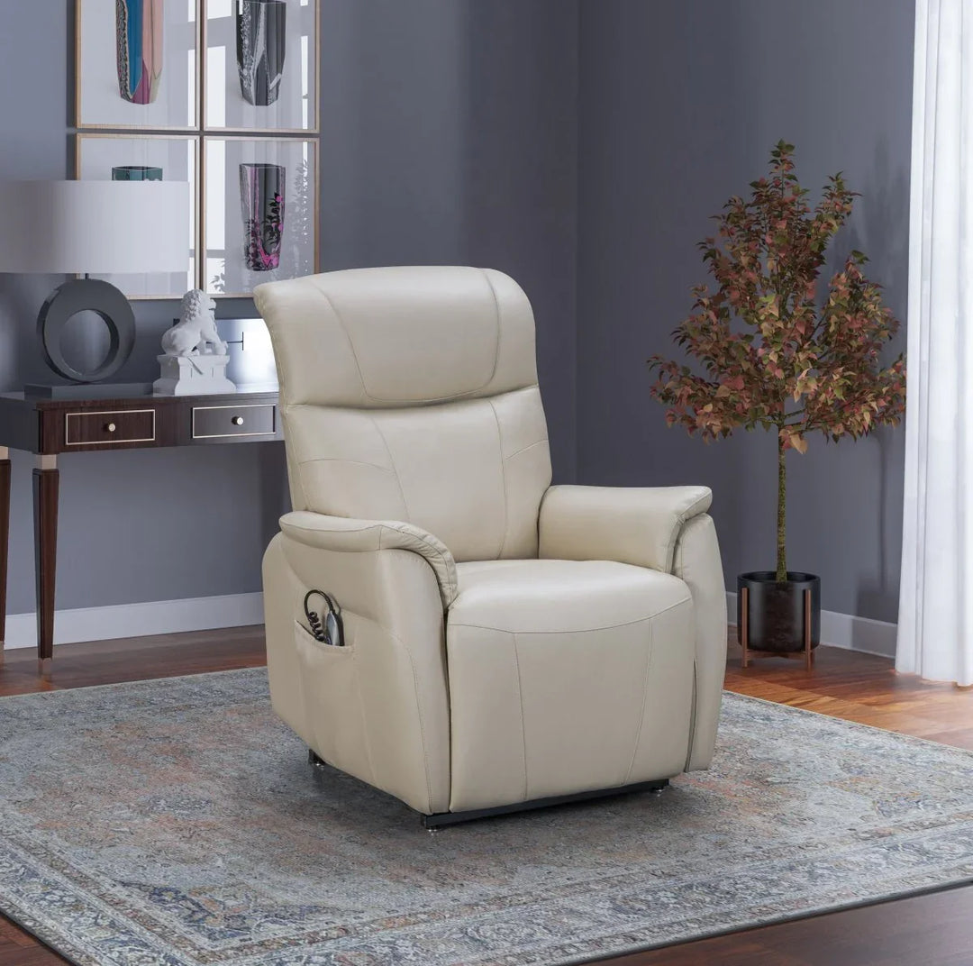 Leighton Power Lift Recliner w/Power Head Rest & Power Lumbar