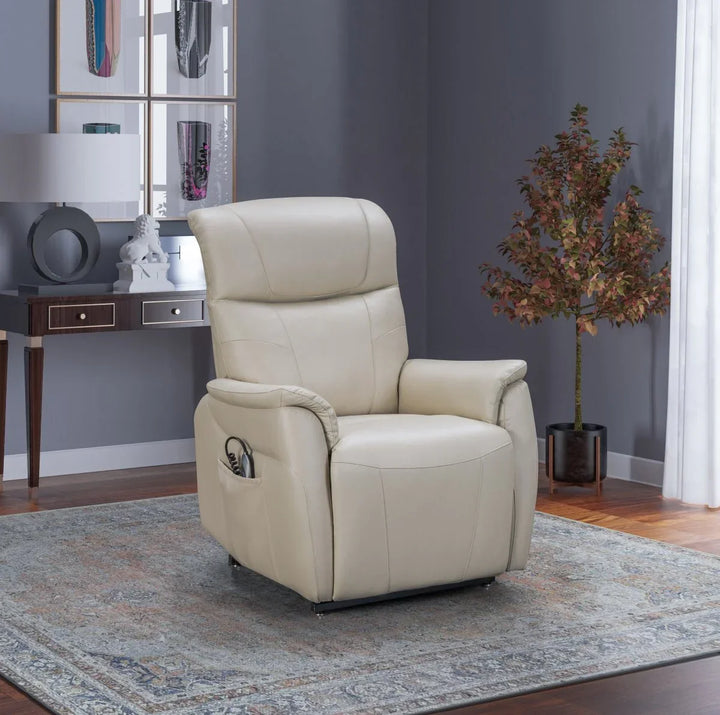 Leighton Power Lift Recliner w/Power Head Rest & Power Lumbar