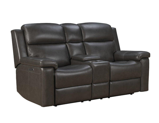 Barcalounger Leon Power Reclining Console Loveseat LOVESEATS + CHAISES
