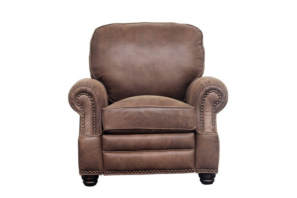 Longhorn Push Thru The Arms Recliner - AmericanHomeFurniture