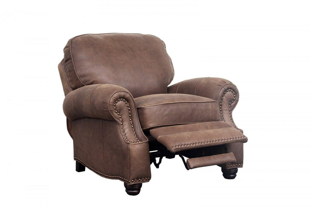 Longhorn Push Thru The Arms Recliner - AmericanHomeFurniture