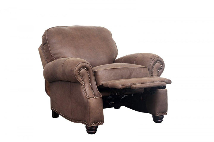 Longhorn Push Thru The Arms Recliner - AmericanHomeFurniture