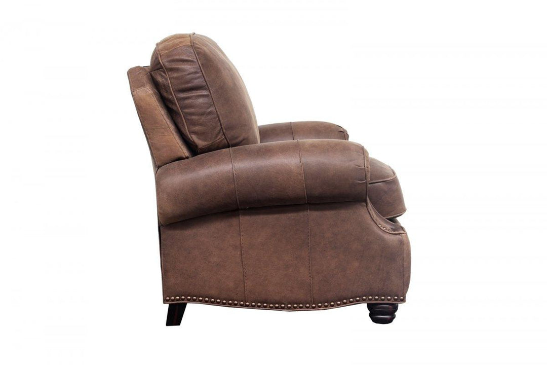 Longhorn Push Thru The Arms Recliner - AmericanHomeFurniture