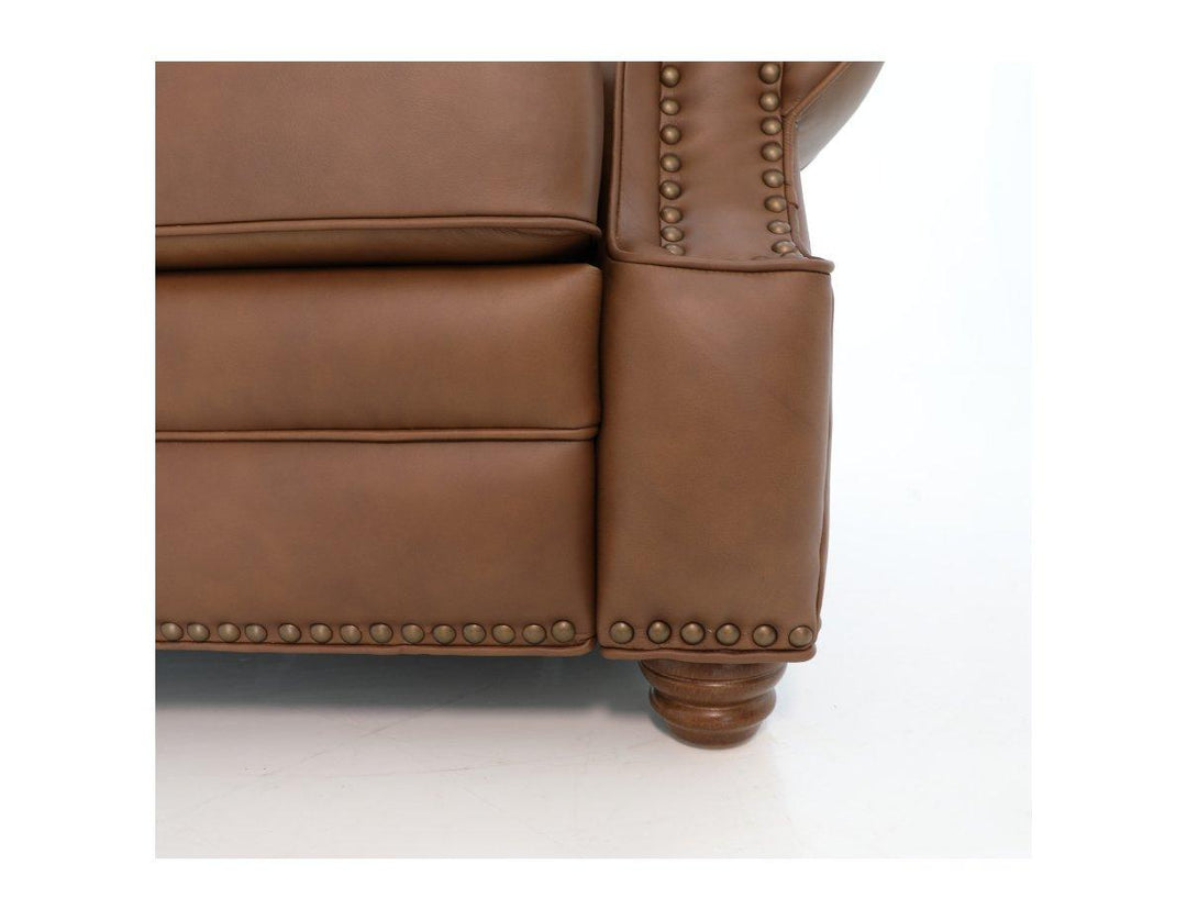 Longhorn Push Thru The Arms Recliner - AmericanHomeFurniture