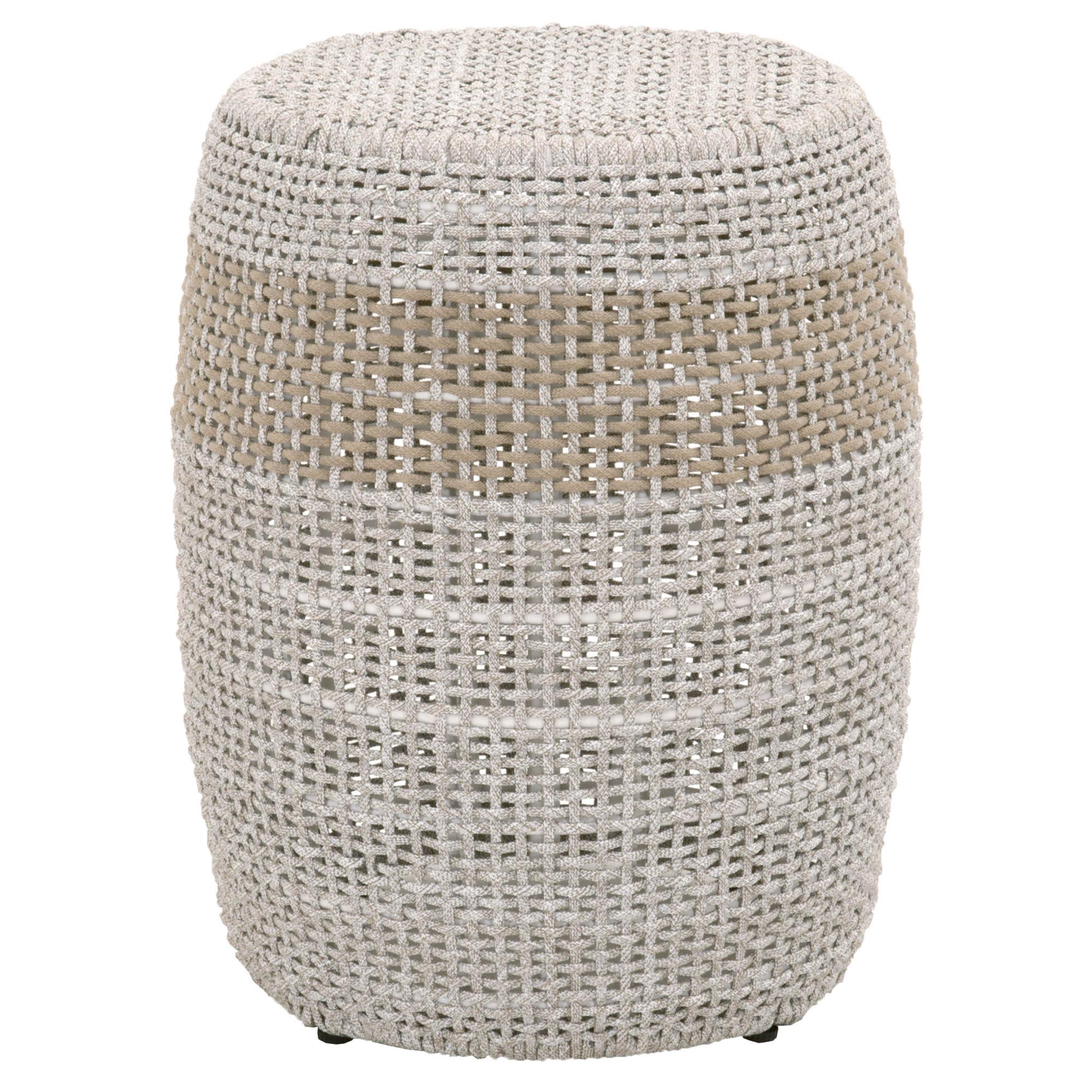 Essentials For Living Woven Loom Accent Table - Thumbnail 3