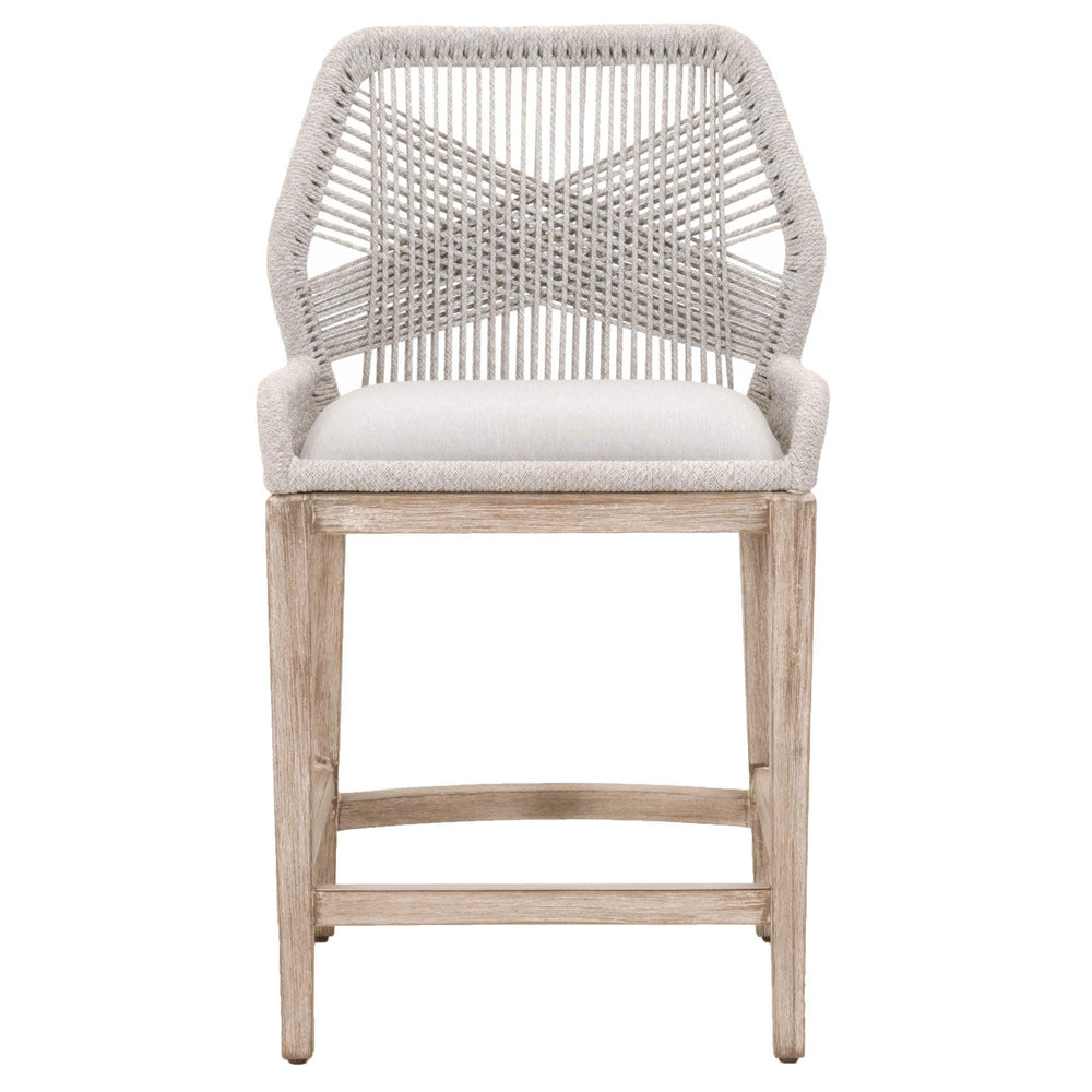 Essentials For Living - Loom Counter Stool - 6808CS.SND/LGRY/NG | American Home Furniture