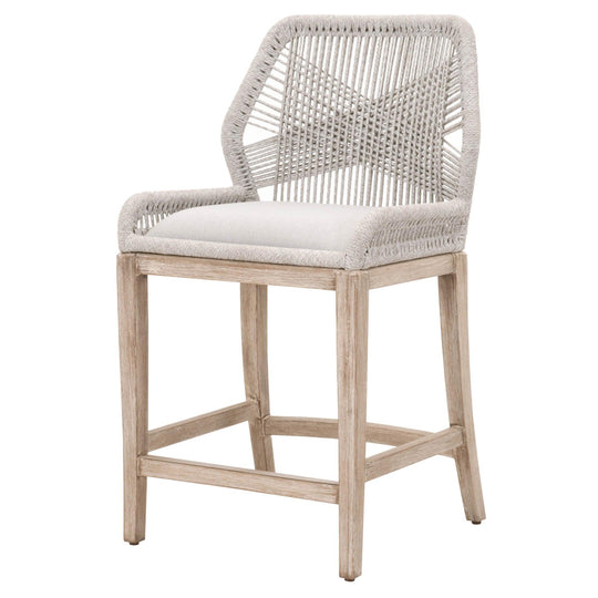 Essentials For Living - Loom Counter Stool - 6808CS.SND/LGRY/NG | American Home Furniture