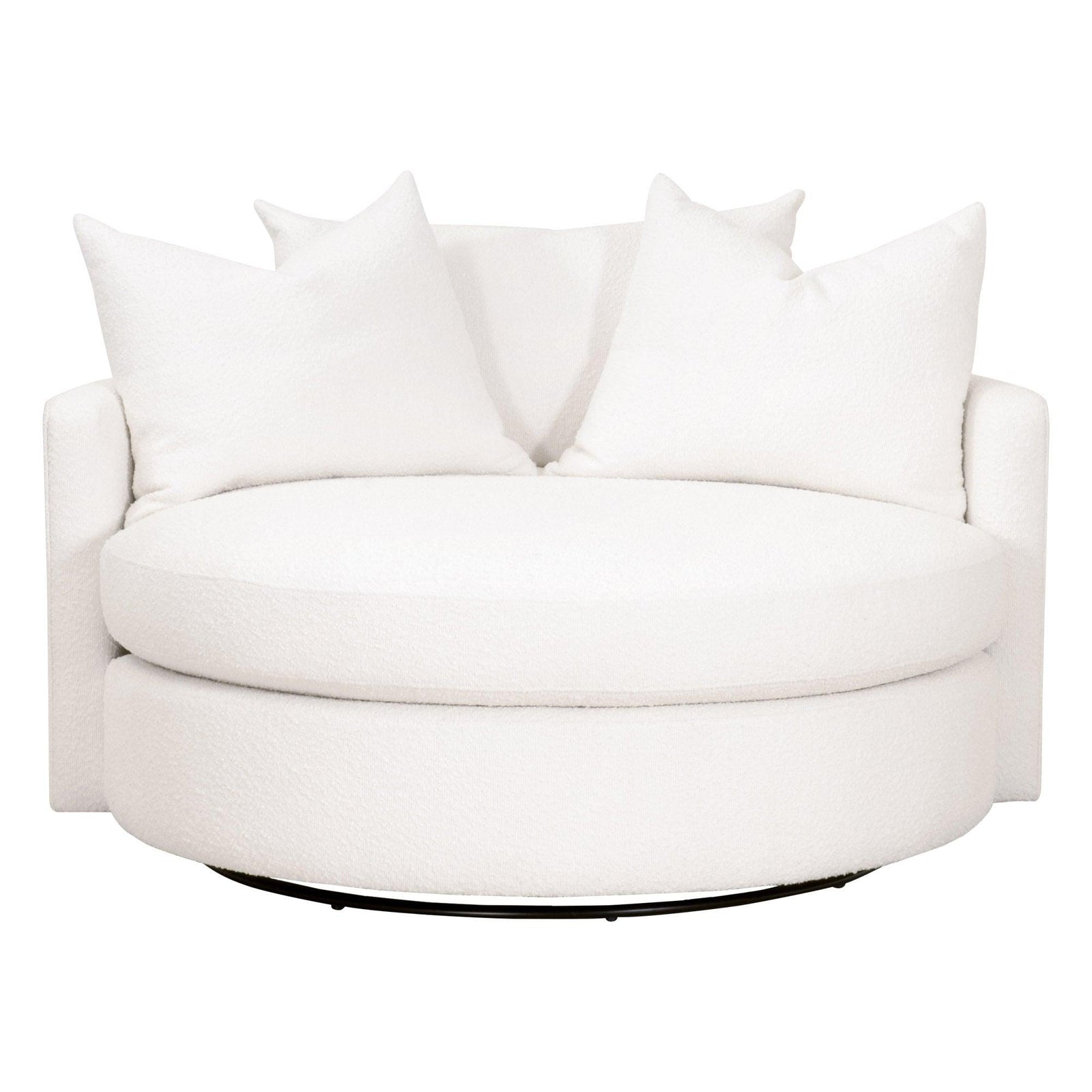 Essentials For Living - Lourne Grand Swivel Sofa Chair - 6644.BOU-SNO | American Home Furniture