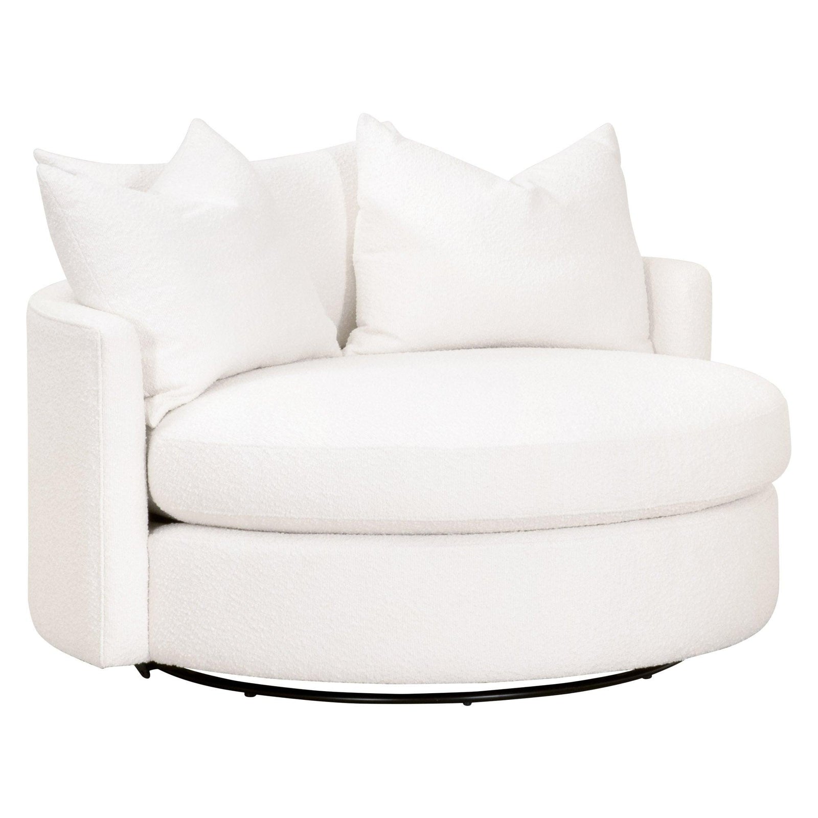 Essentials For Living - Lourne Grand Swivel Sofa Chair - 6644.BOU-SNO | American Home Furniture