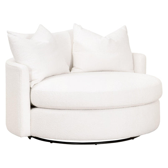 Essentials For Living - Lourne Grand Swivel Sofa Chair - 6644.BOU-SNO | American Home Furniture