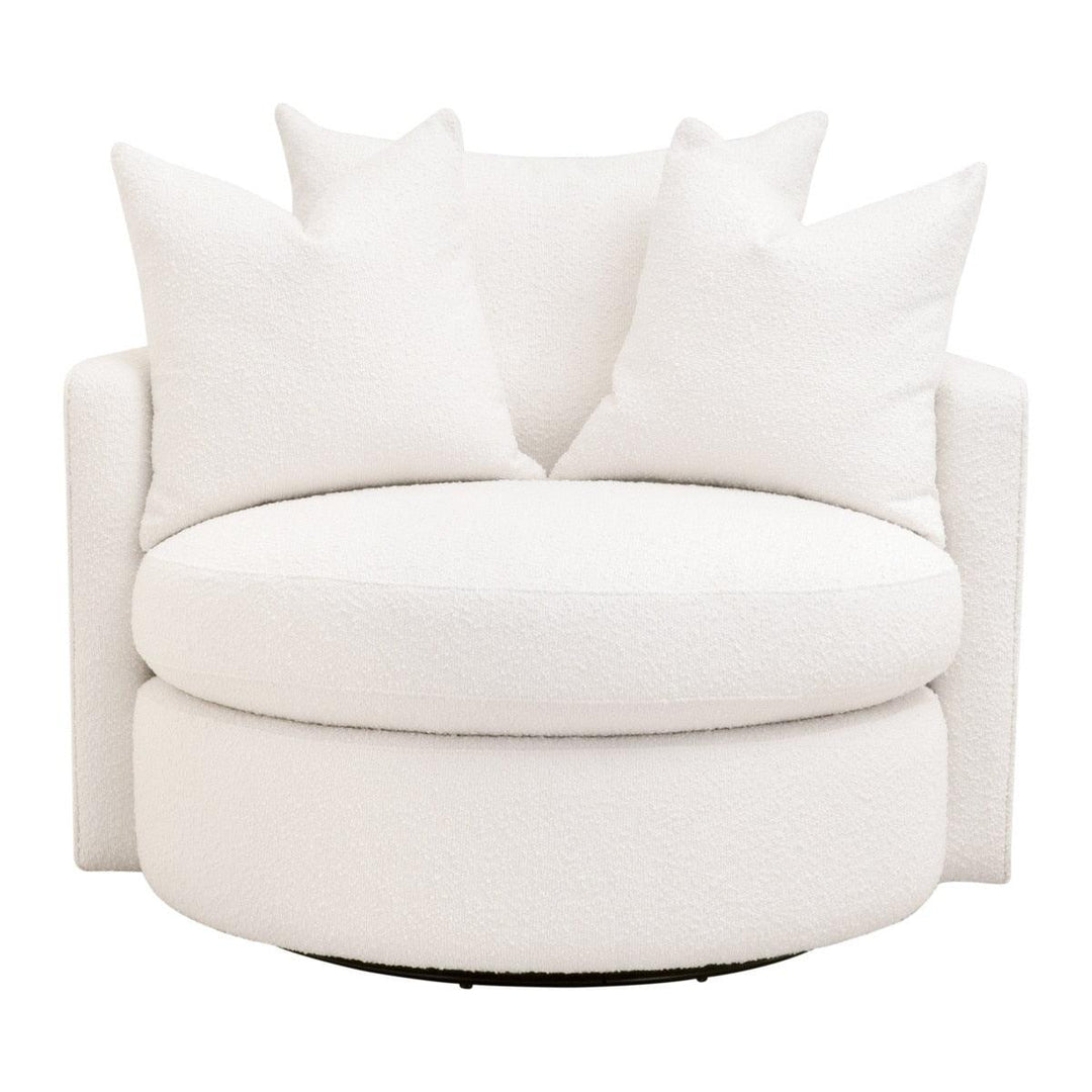 Lourne Petite Swivel Sofa Chair - AmericanHomeFurniture