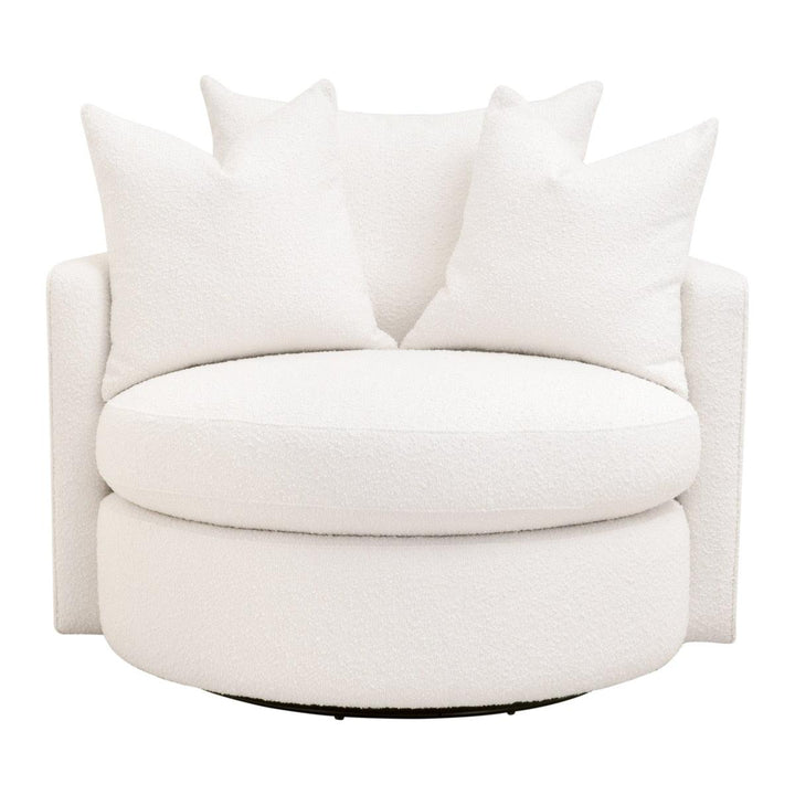Lourne Petite Swivel Sofa Chair - AmericanHomeFurniture
