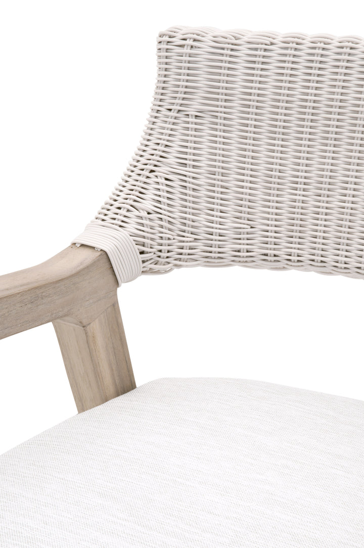 Pure White Synthetic Wicker