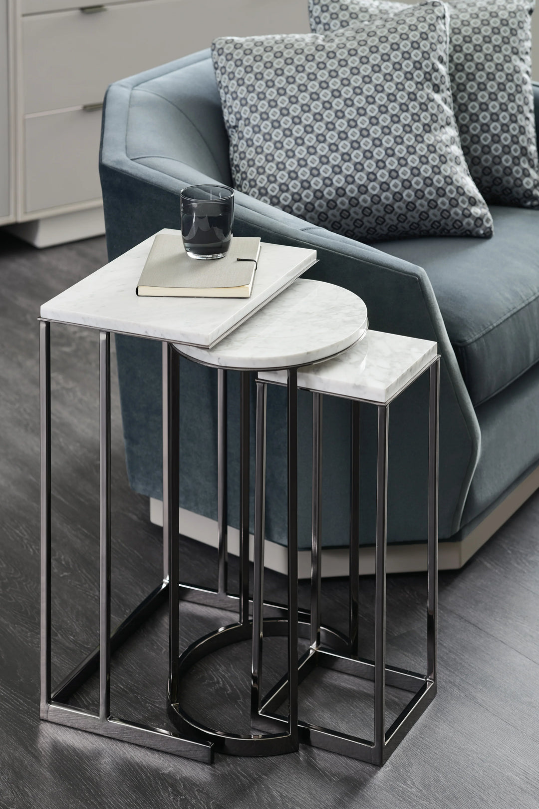 Expressions Exposition Nesting End Tables - AmericanHomeFurniture