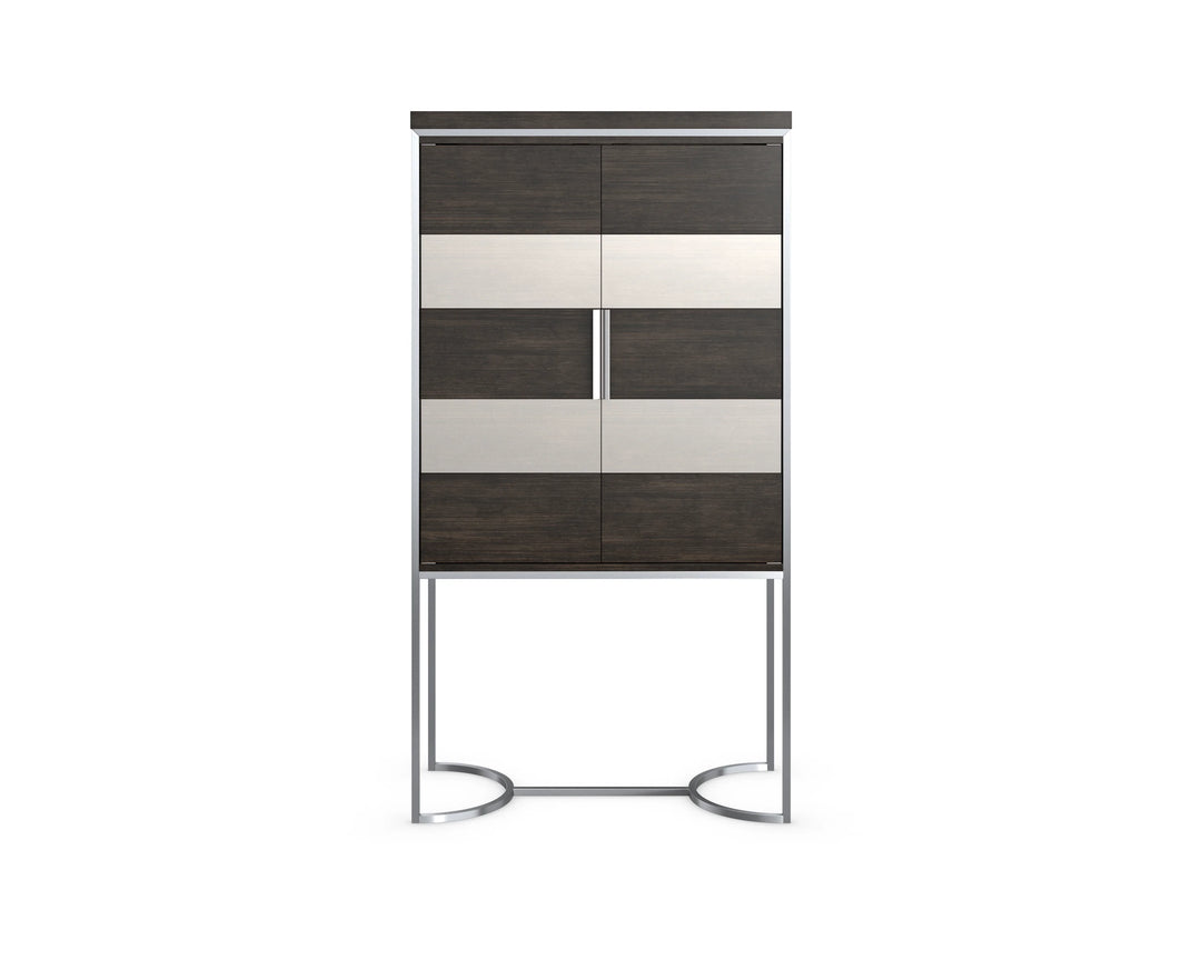 La Moda Bar Cabinet - AmericanHomeFurniture