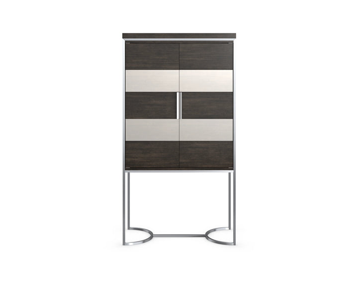 La Moda Bar Cabinet - AmericanHomeFurniture