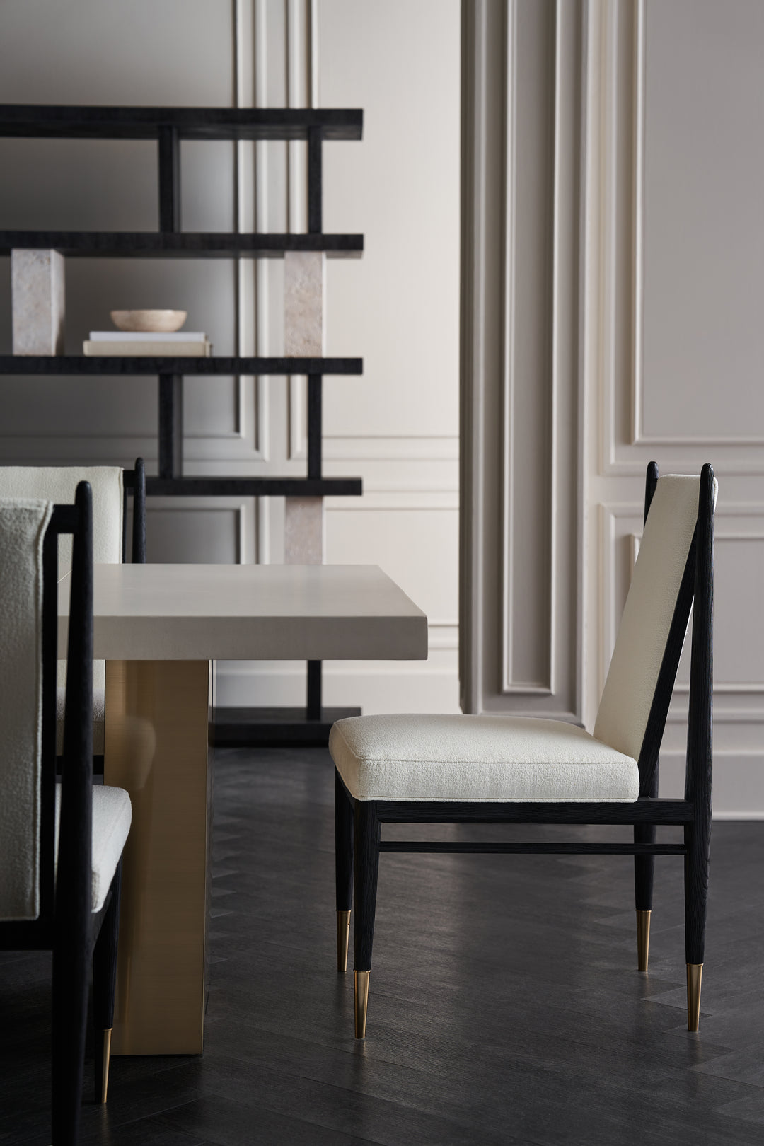 Modern Principles Unity Dark Dining Chair - AmericanHomeFurniture