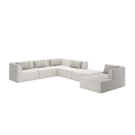 Caracole - Marbella 6Pc Sectional - M150-023-SEC1-B | American Home Furniture